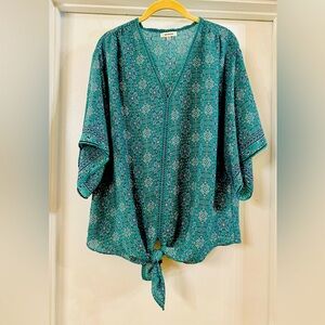 Max Studio blouse size 1X